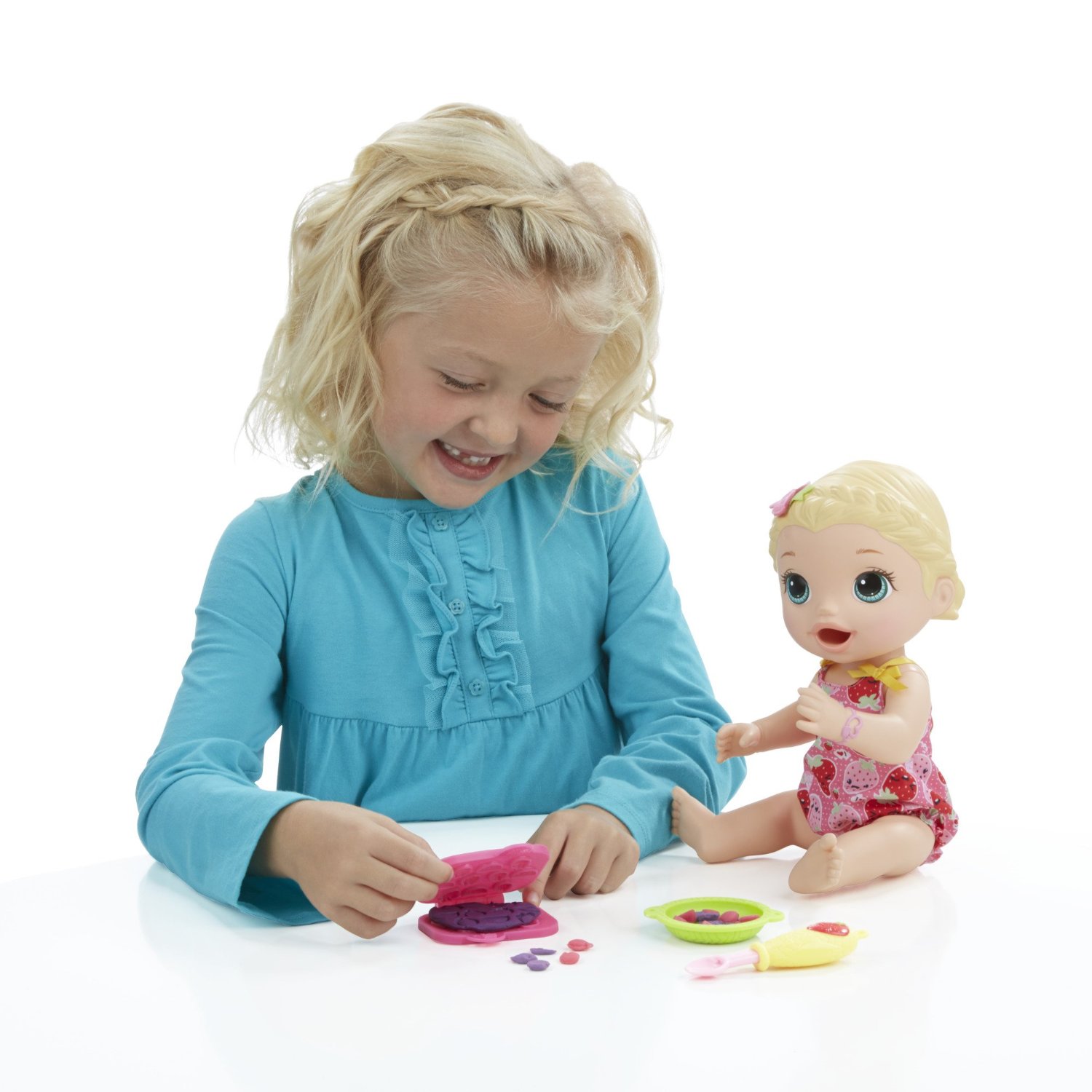 Baby Alive Super Snacks Snackin’ Lily Blonde Doll | Gift To Gadget