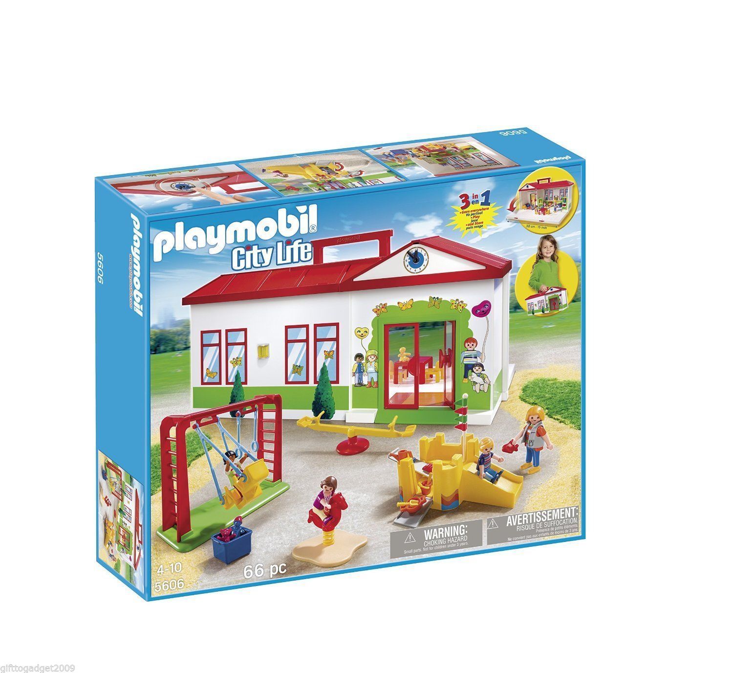 playmobil city life school nursery 5606 new  sealed
